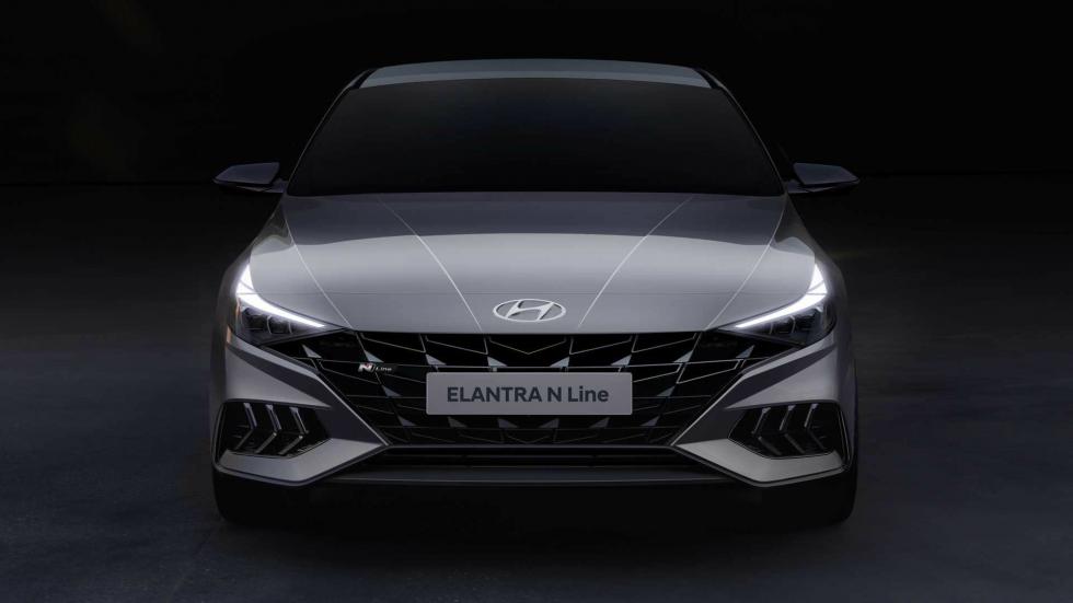 Το εξωτερικό του νέου Hyundai Elantra N Line 